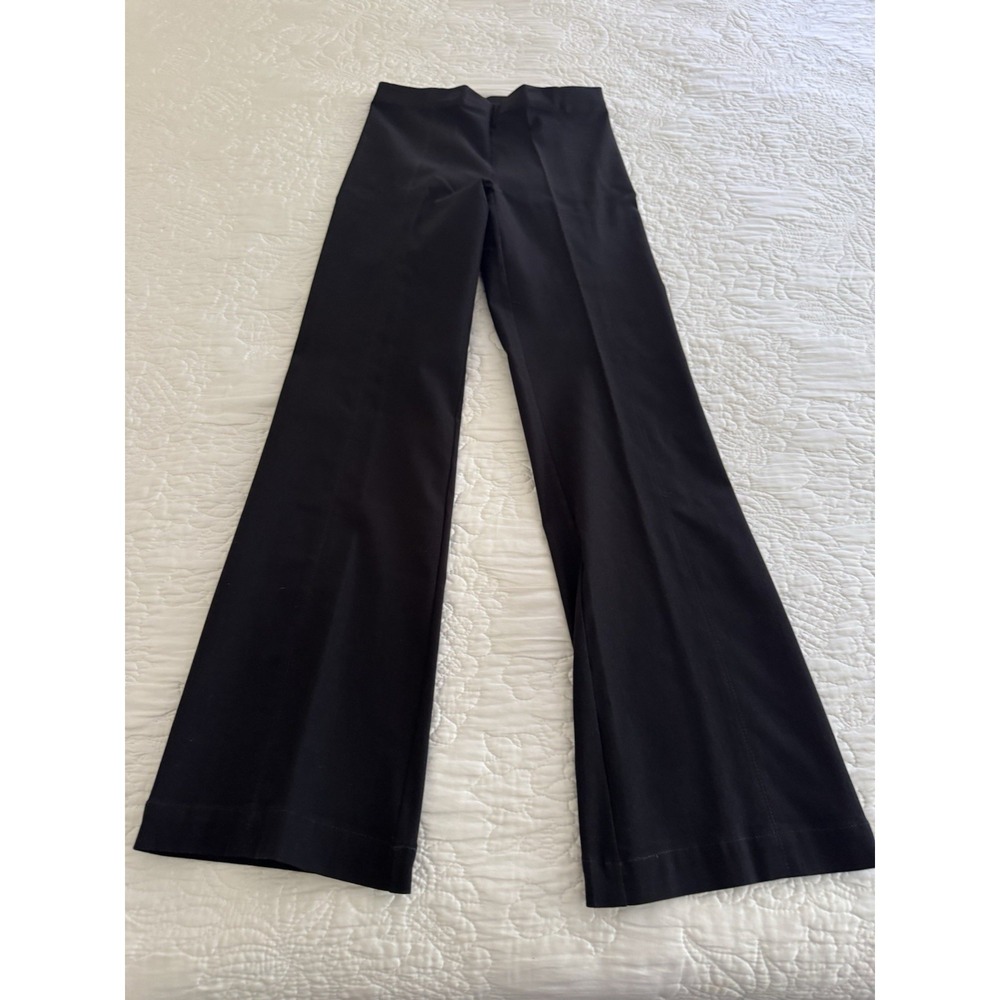 Franne Gold Black Flare Pants - Size 6P